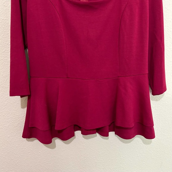 ‼️‼️CLEARANCE‼️‼️ ELOQUII Peplum Top - Picture 5 of 7